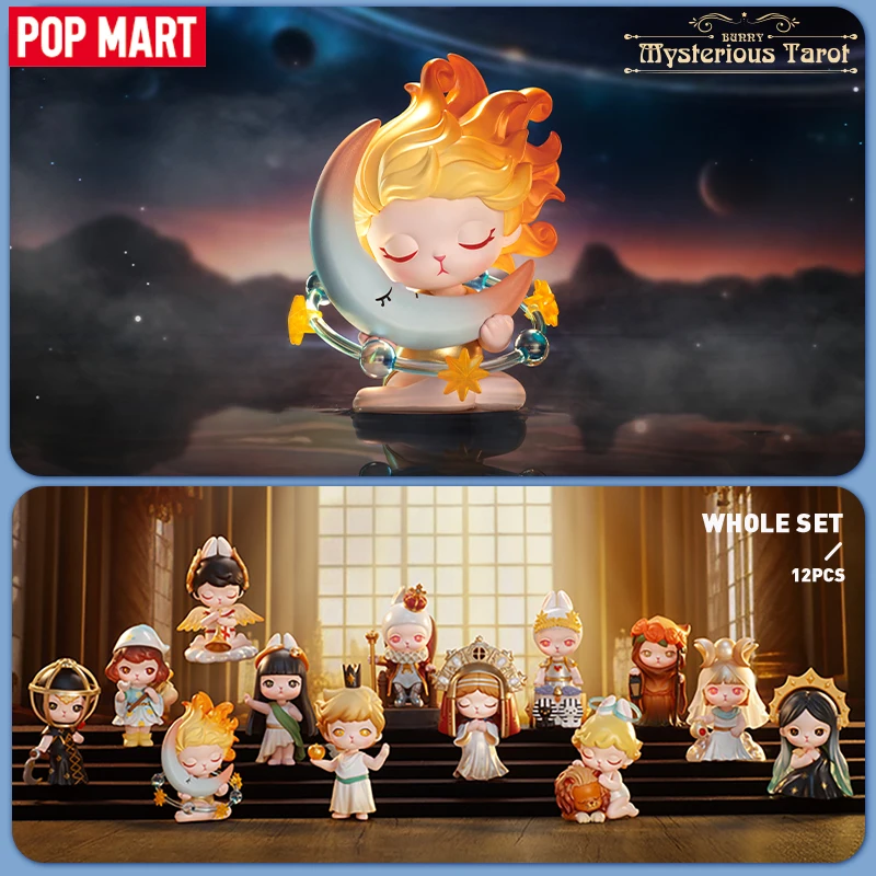 

POP MART Bunny Mysterious Tarot Series Mystery Box 1PC/12PCS POPMART Blind Box Cute Action Figure