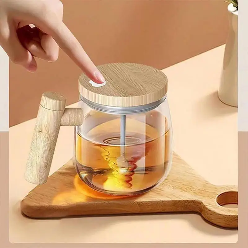 

Automatic Mug Portable Powder Protein Mug Mix Office Tank Coffee Stirring Cup Self Inner Stirring Cup Electric Glass Electric