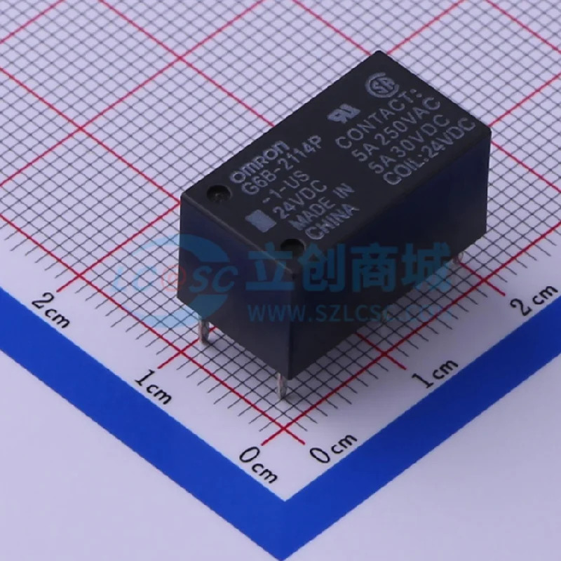 

10 шт., Φ реле общего назначения DPST 5A 12V 24V в 2023 a, новый оригинал