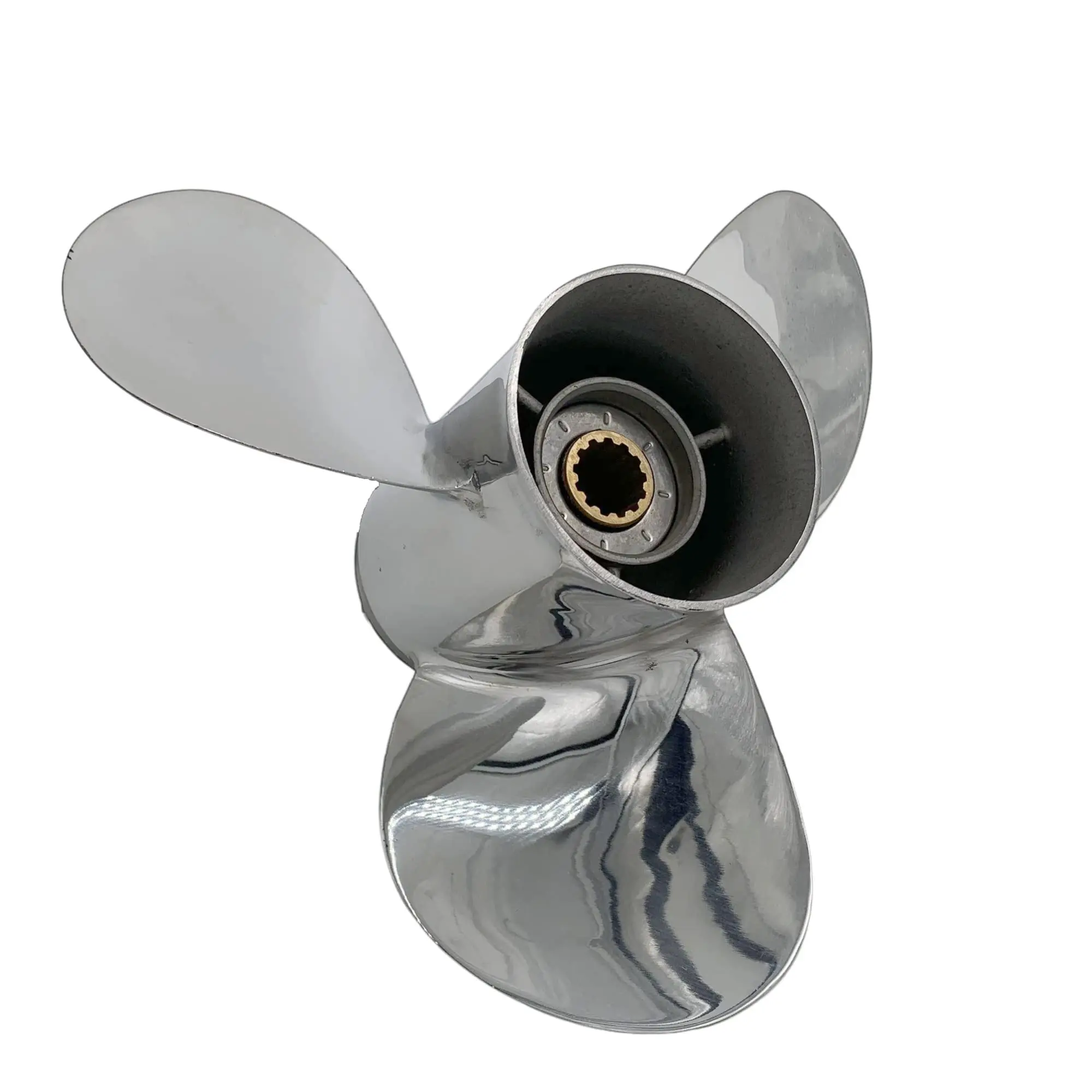 Лодочный пропеллер 11x15 подходит для Yamaha подвесной 25-60HP из нержавеющей стали Prop SS 13