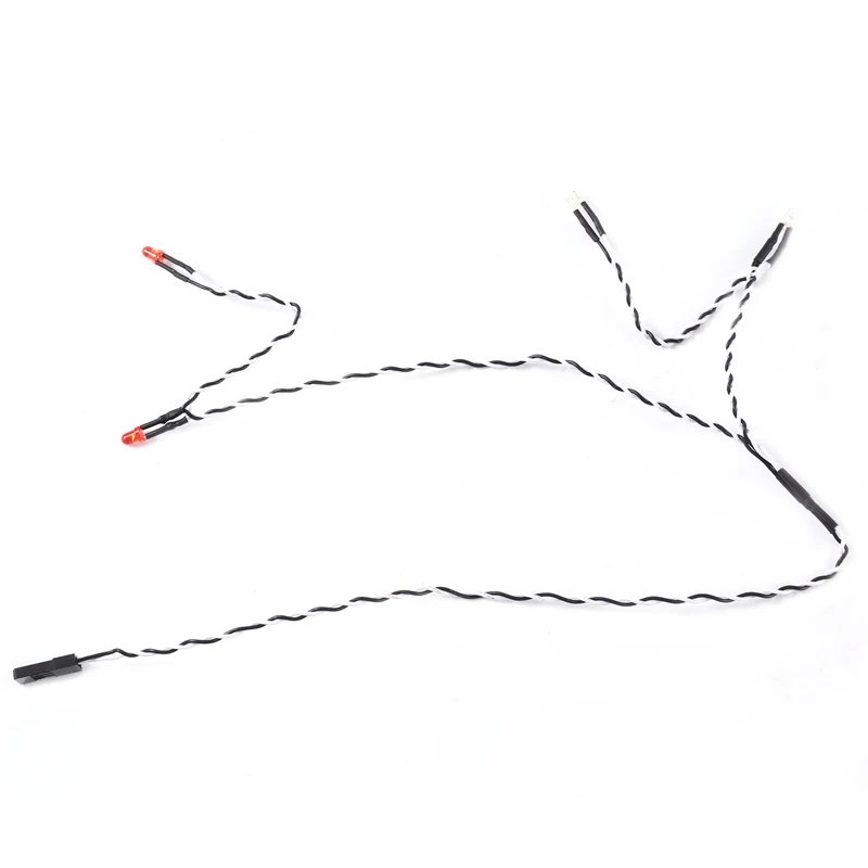 

4 лампочки, фары, задние фонари, освещение, комплект для Traxxas TRX4M 1/18, обновленный Радиоуправляемый гусеничный автомобиль, запасные части для замены