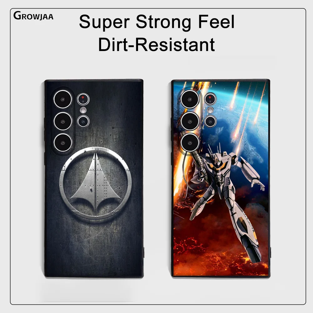 Чехол для телефона Anime R-Robotech Macross Samsung Galaxy S25 S24 S22 S23 Ultra S21 S20 Plus 5G Матовый