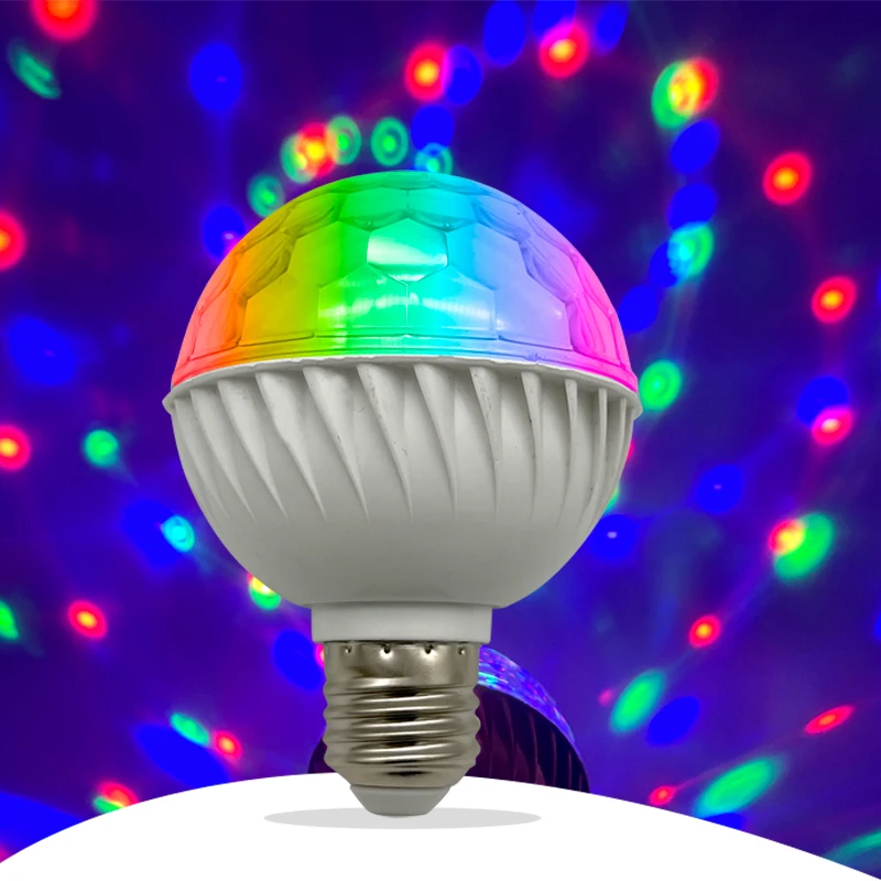 Вращающийся на 360 ° шар для вечеринки волшебсветильник сцсветильник ческий