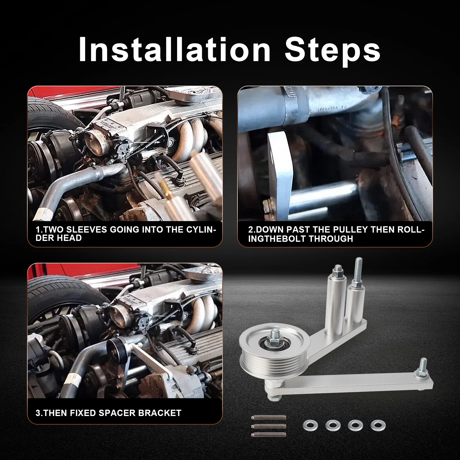 Комплект алюминиевого автомобильного внедорожного воздушного насоса комплект