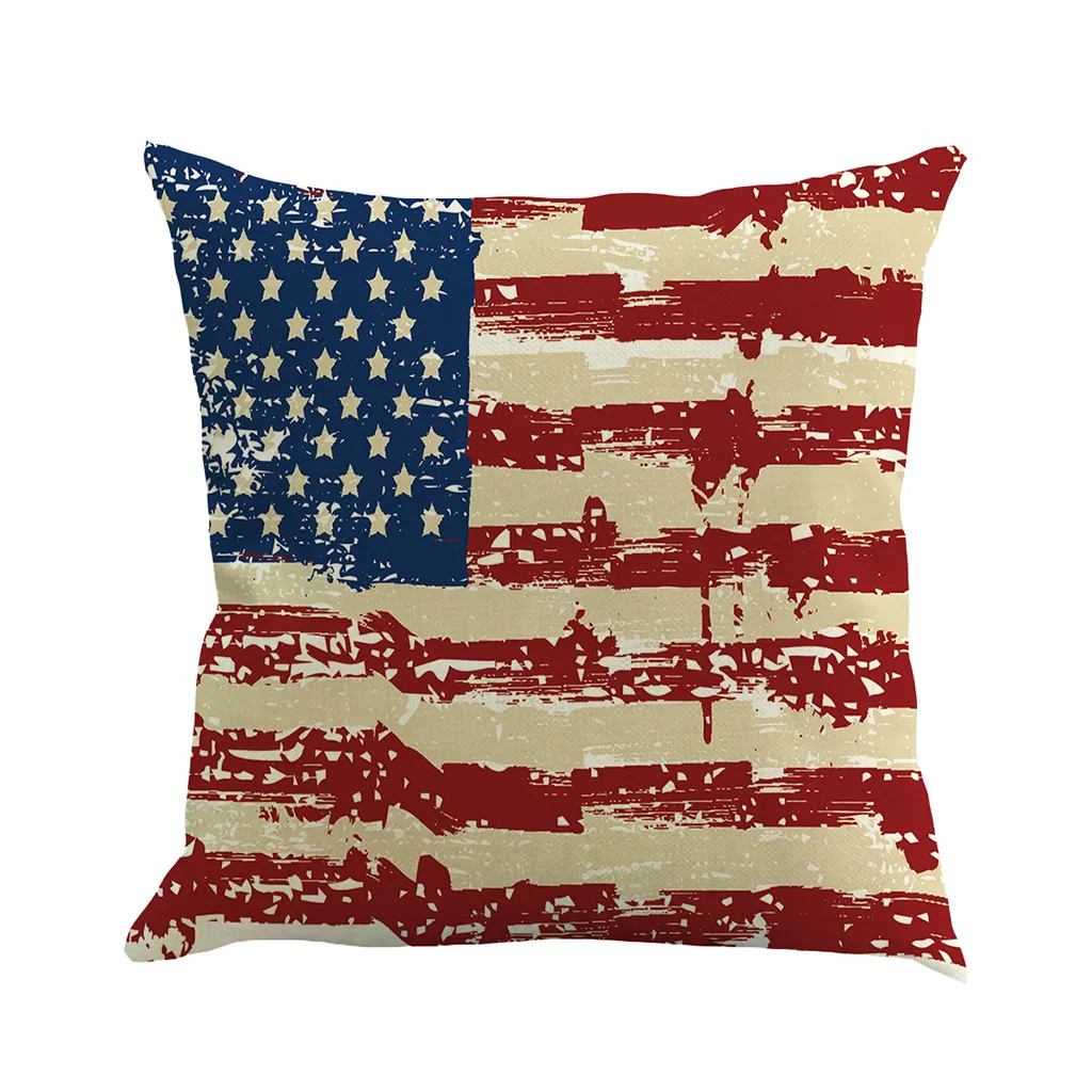 

Light Purple Pillow Cases Super Soft Independence Day Linen Pineapple Pillow Case Fall Couch Pillows for Living Room Set of 4