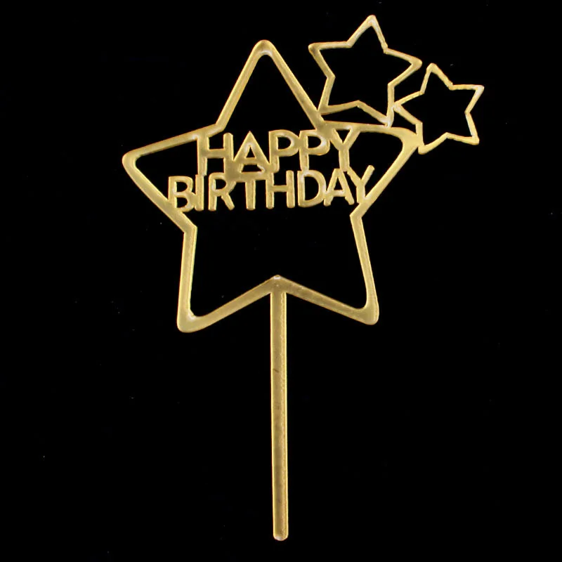 1 шт. на день рождения вечерние кекс фигурки жениха и невесты Цвета: золотистый