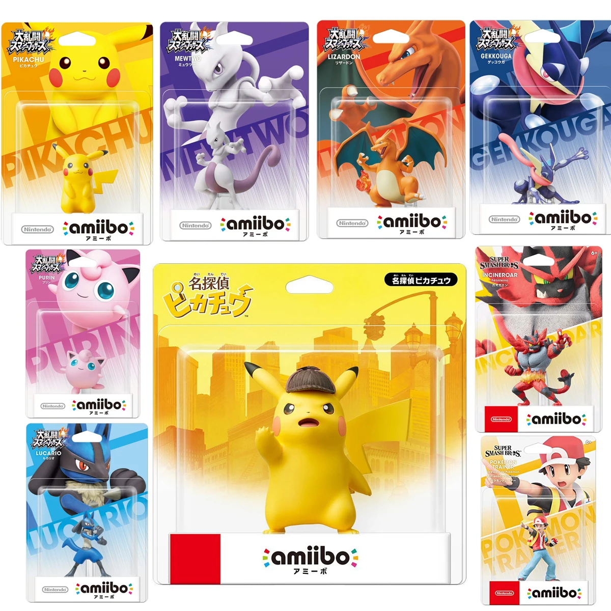 

Genuine Pokemon Figure Squirtle Ivysaur Mewtwo Incineroar Pikachu Model Ornament Toys Hobbies Action Figures Holiday Gift
