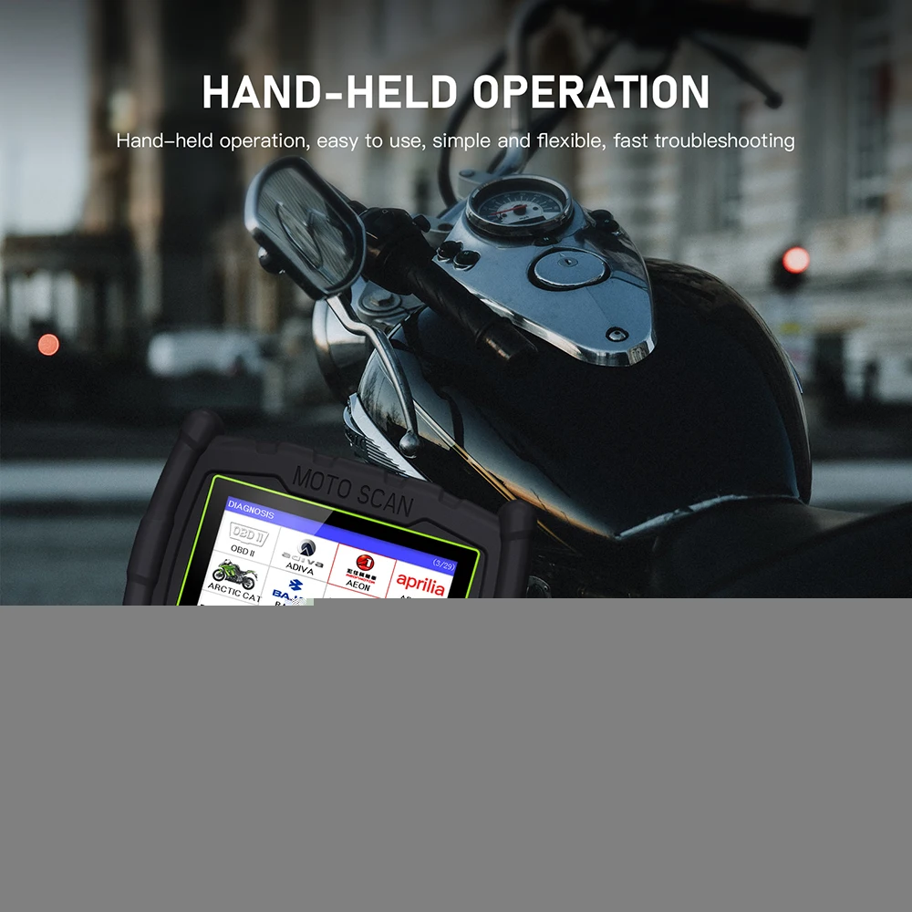 Профессиональный диагностический инструмент для мотоцикла Kawasaki Yamaha Suzuki Honda KTM