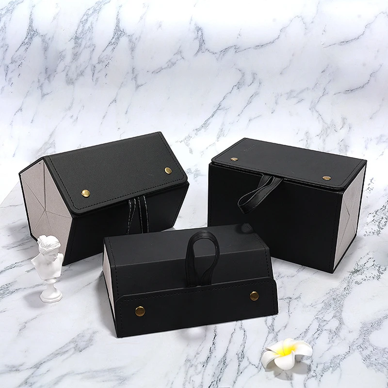 

Складной органайзер для очков, из ПУ кожи