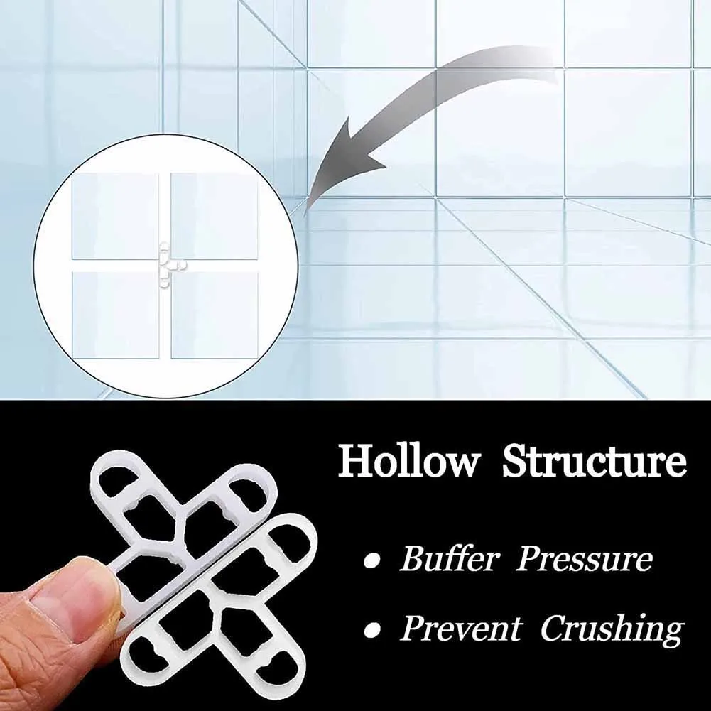 

300PCS 8mm T Type Extra Large Tile Spacers / Brick Slip Spacers Wall Tiles Space Brick Tile Wall And Floor Tiles
