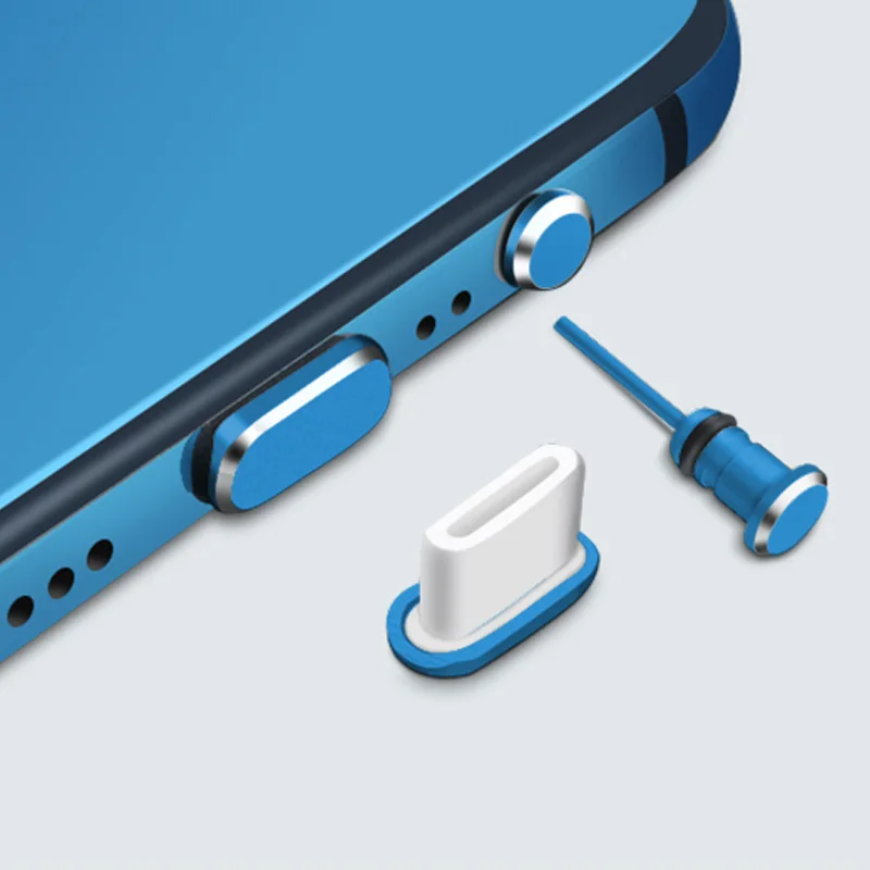 Комплект пылезащитных заглушек USB C с портом для зарядки 3 5 мм и разъемом