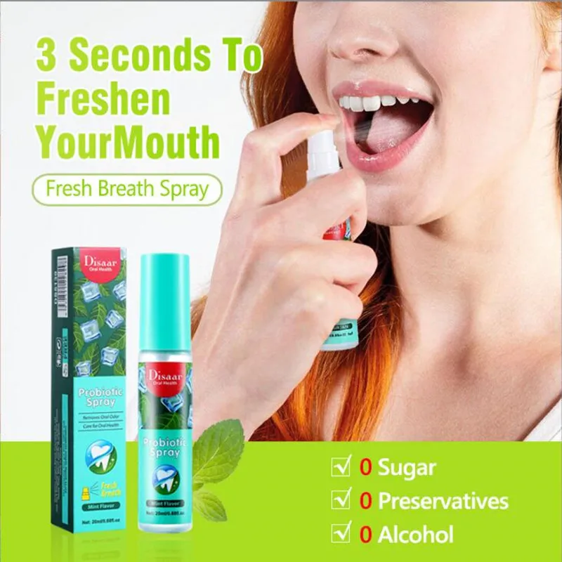 

Breath Freshener Spray Lemon Grape Mint Flavor Artifact Female Male Portable Breath Kissing Mouth Spray Cleaning Spray