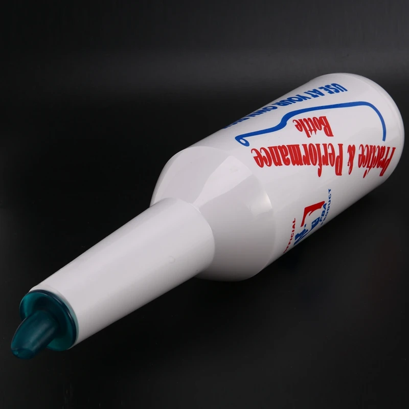 Белая профессиональная пластиковая прочная барная бутылка для тренировок Flair