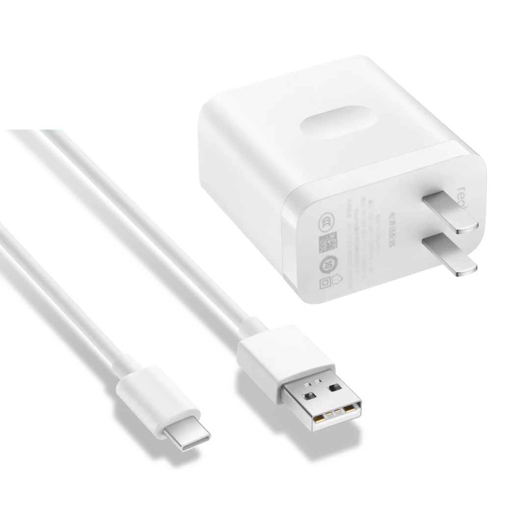 

Realme 80W Charger SuperDart OPPO SuperVOOC Type C Wall Power Adapter Kit For Realme OPPO Phones