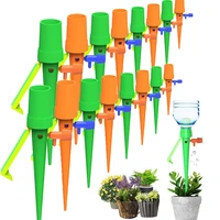 7236246pcs auto drip irrigation system automatic watering spike garden plants flower indoor outdoor waterers bottle dripper