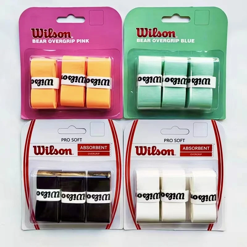 Wlison PU Пояс для поглощения пота Теннисная ракетка Клейкие ручки рук