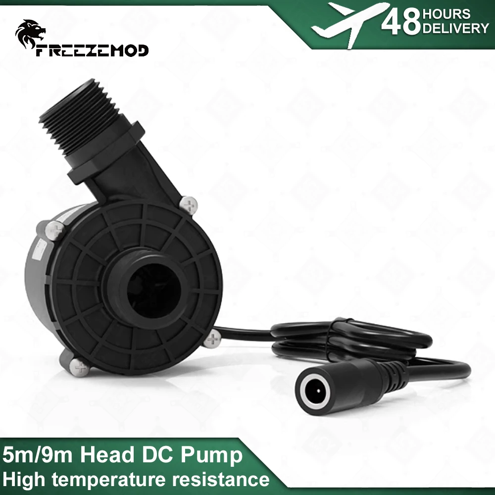 FREEZEMOD водяной охладитель 5 м/9 м насос постоянного тока с головкой 12-24 В погружной