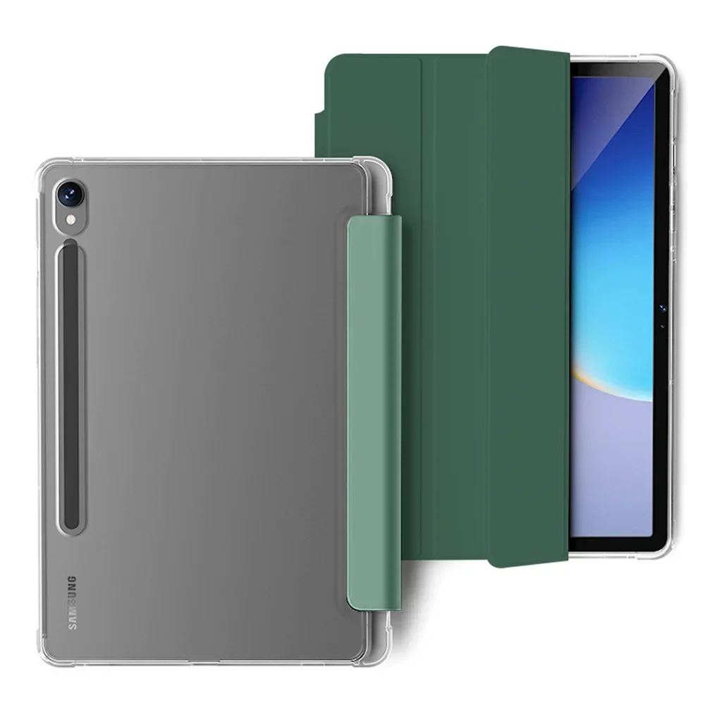 Чехол Funda для планшета Samsung Galaxy S6 Lite S7 FE S8 Plus S9 A9 SM P610 P615 T870 X706 T735 с гнездом ручки