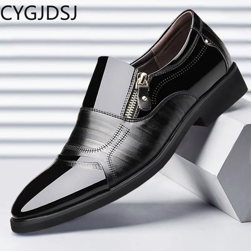 

Patent Leather Shoes Man Elegant Shoes for Man 48 DERBI Oxford Shoes for Men Business Suit Brown Dress Italiano Office 2023 신발