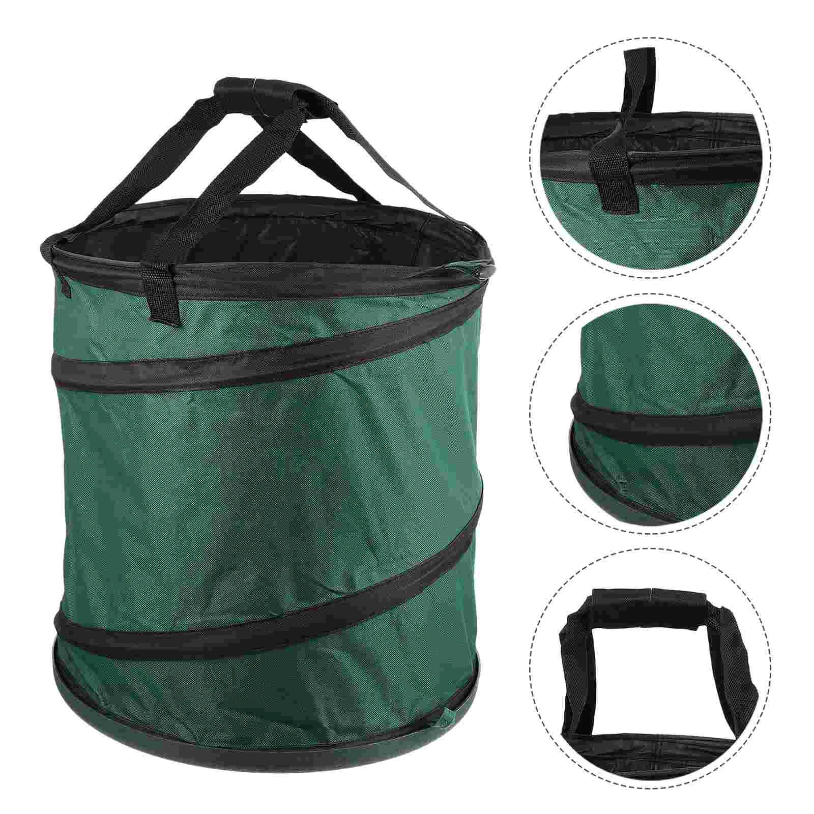

Lawn Garden Bag Leaf Waste Bags Reusable Grass Pool Bags Home Yard Trash Bag