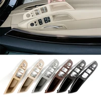 gray beige black car interior door handles left hand drive lhd panel pull trim covers for bmw 5 series f10 f11 car accessories