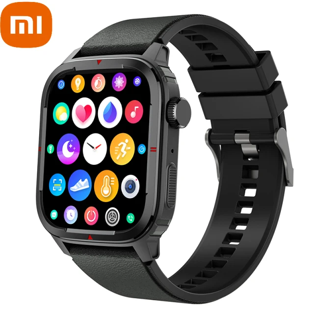 

Xiaomi 2022 New Bluetooth Call Smart Watch Men Full Touch Screen Sports Fitness Watch Bluetooth Suitable for Android Ios Watch