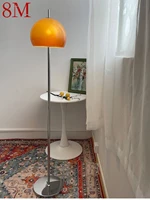aosong nordic vintage table light creative led mushroom standing lamp glass for home living room bedroom decor