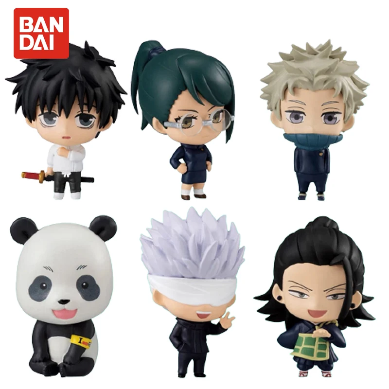 

Original Jujutsu Kaisen Gashapon Figure Sleeping Gojo Inumaki Toge Panda Anime Figurines Model Cute Doll Toy Birthday Gift Decor