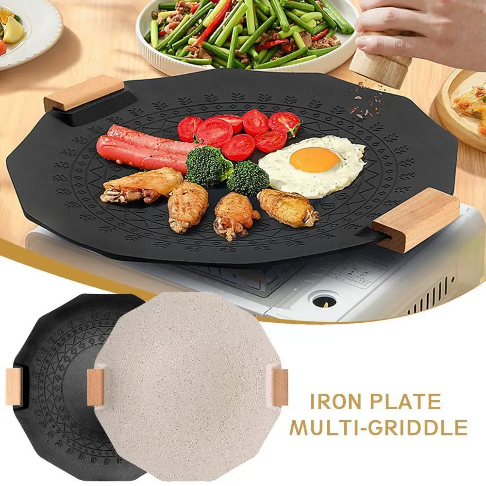 

35cm Non-stick Baking Ovenware Anti-scorch High Temperature Barbecue Grid Mesh Pad For Outdoor Camping Bbq Tools Camping Hi W5d0