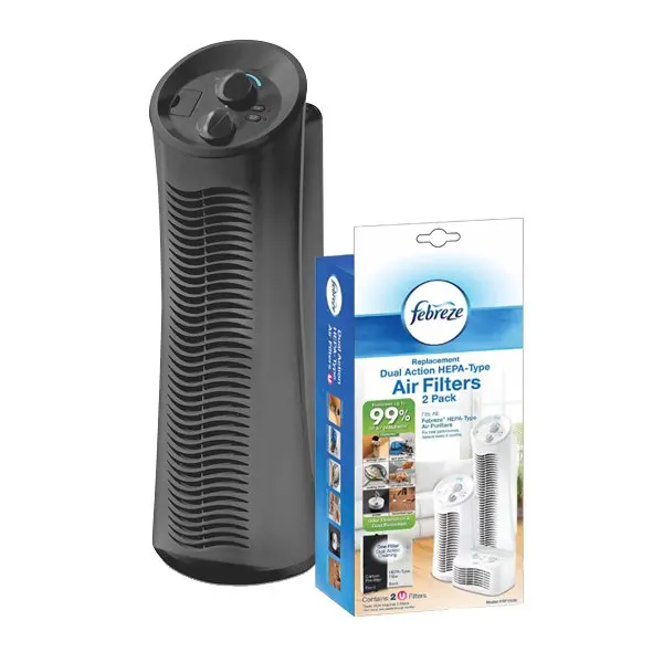 

Tower Air Purifier with Replacement Filter 2 pk