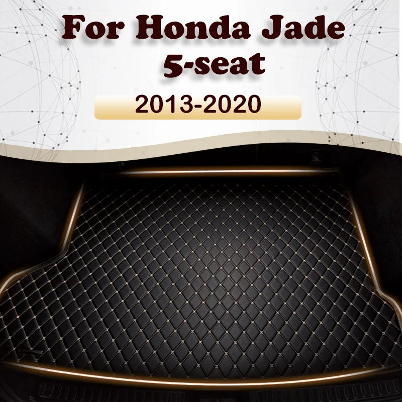 

Автомобильный коврик для багажника для HONDA Jade 5-Seat 2013 2014 2015 2016 2017 2018 2019 2020 пользовательские автомобильные аксессуары автомобильное украшение интерьера