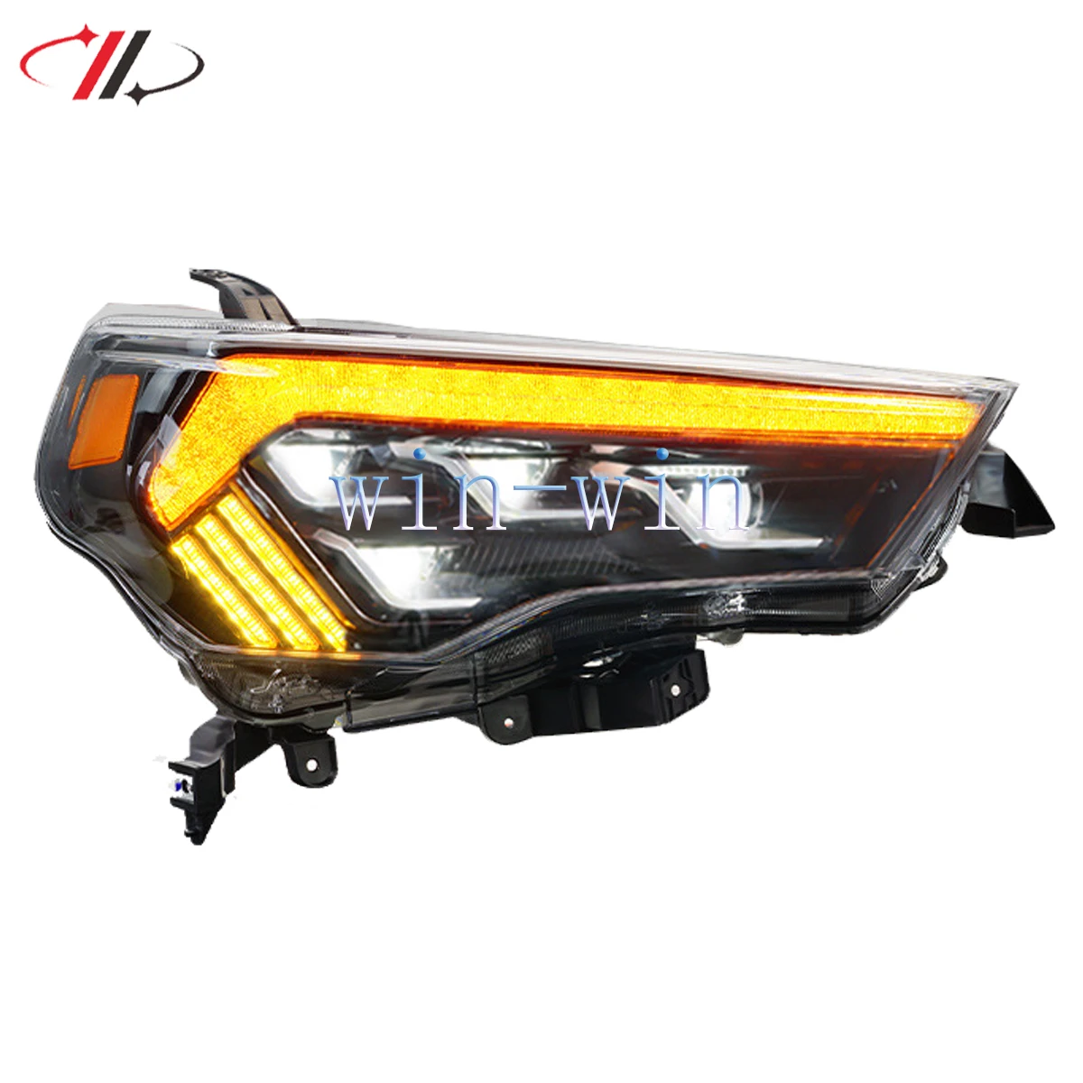 VLAND Автомобильная фара в сборе для Toyota 4runner фары 2014-2023 с динамическим поворотным