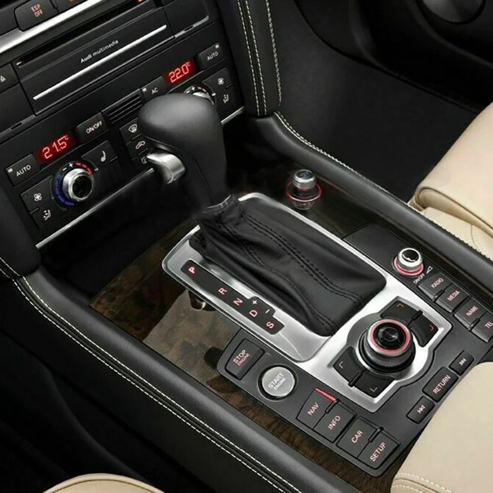 Ручка переключения MMI Подпорная рамка панели отделочная коробка для AUDI A6 C6 AVANT