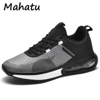 2022 spring and autumn mesh breathable hiking shoes mens casual sports shoes shock absorbing air cushion running shoes travel