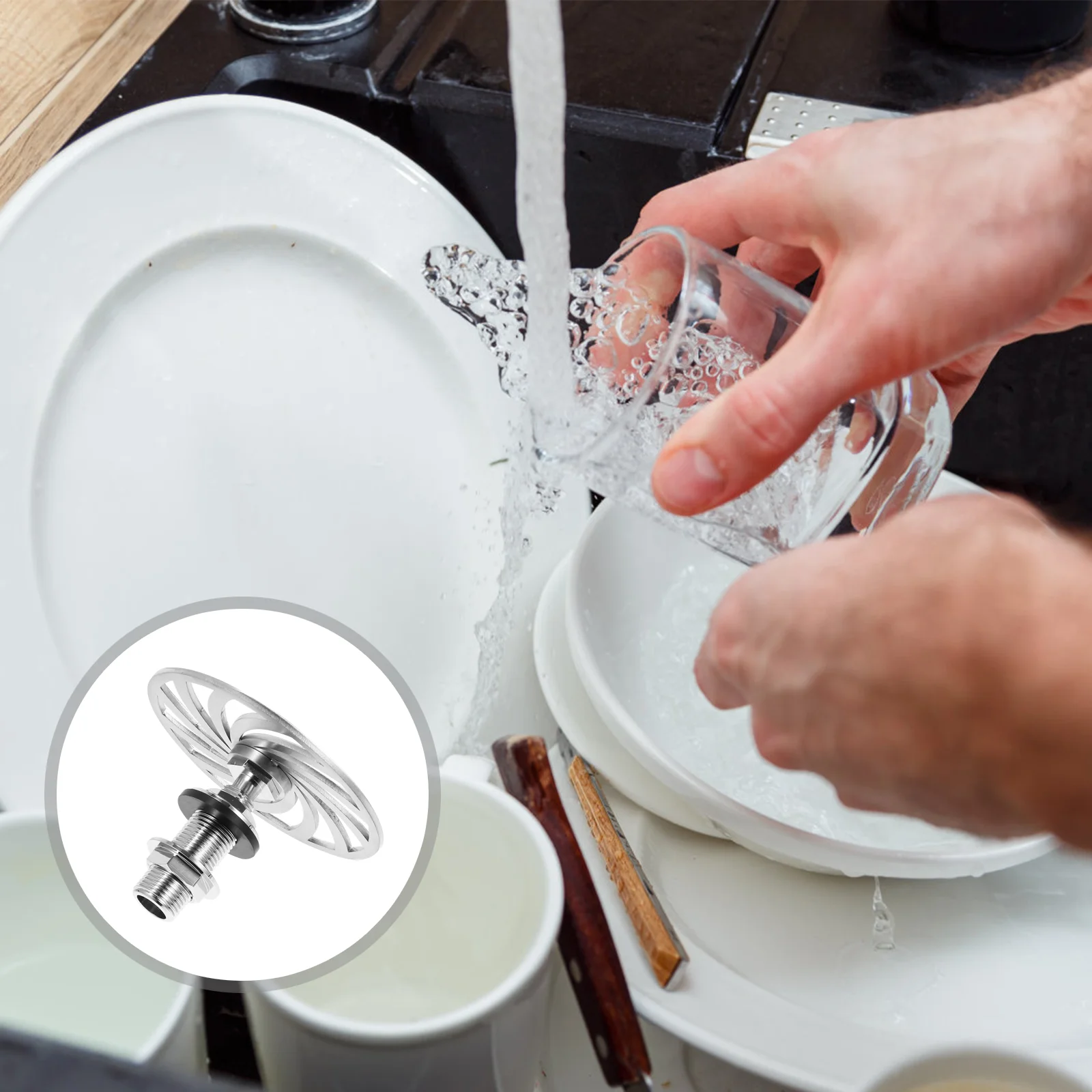 

1 шт., прочный стакан для мытья посуды