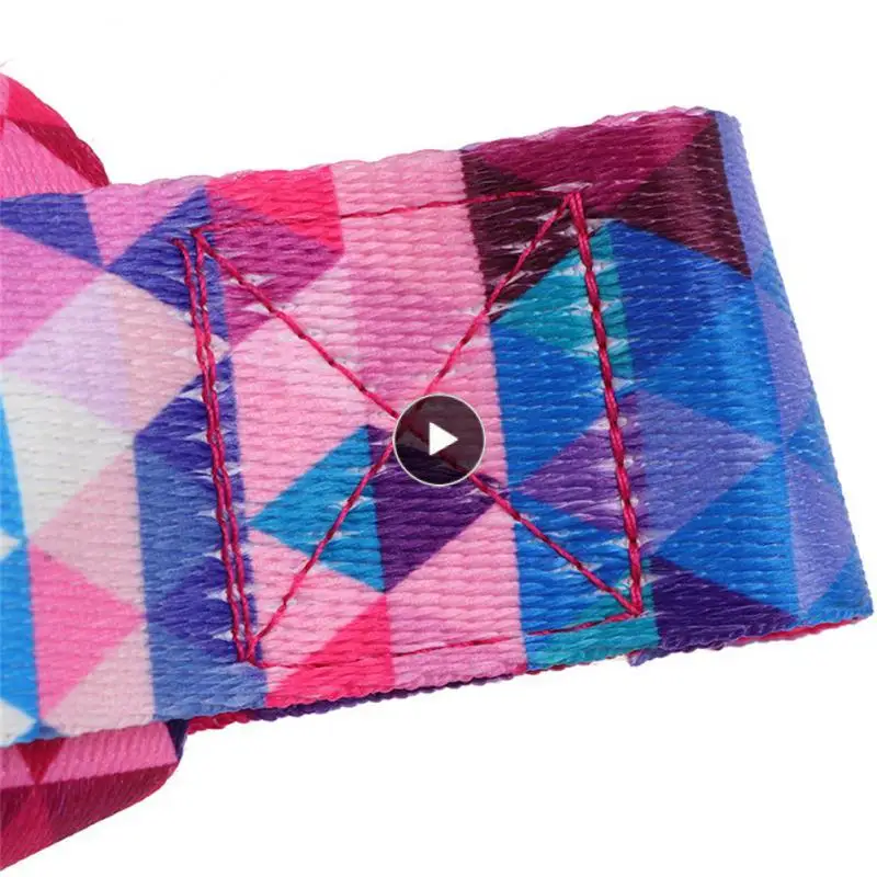 

Sports Sling Shoulder Strap Adjustable Colorful Yoga Mat Belt Stretch Belt Nylon Yoga Mat Strap Fitness Equipment