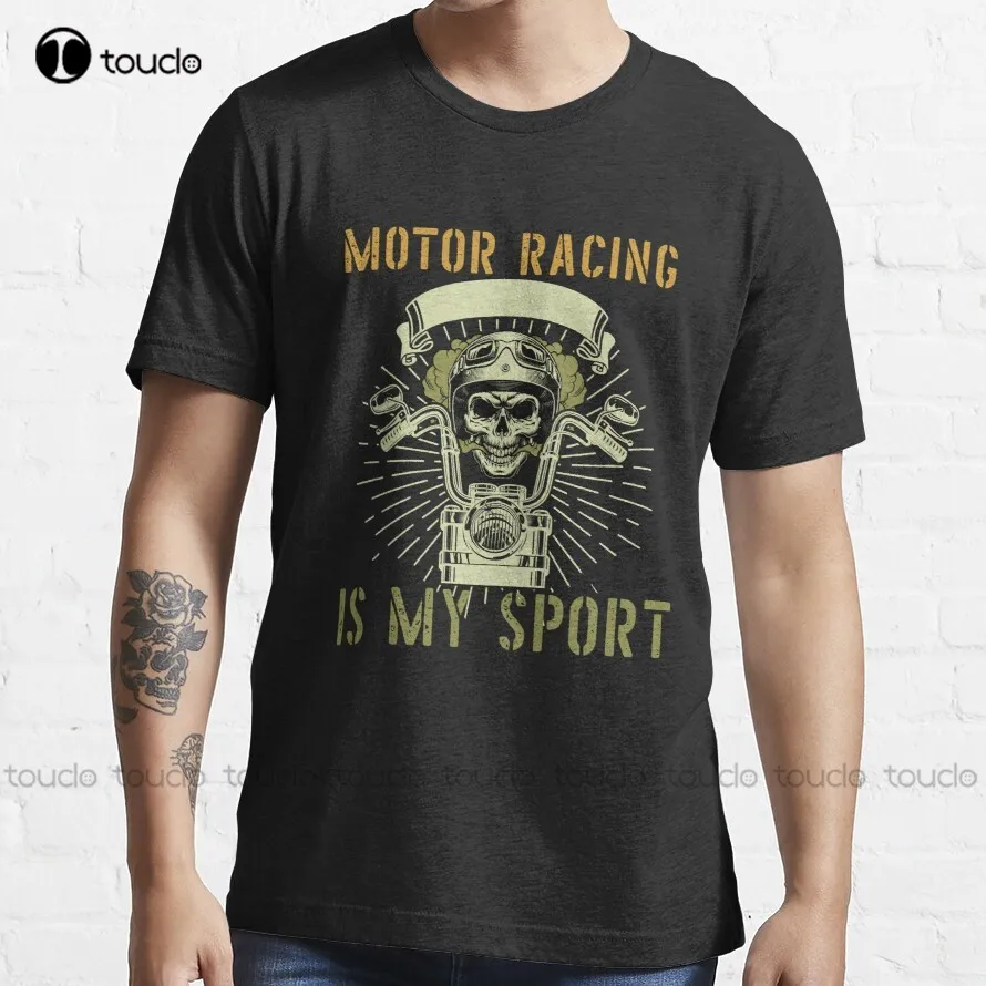 

Футболка мужская с принтом «Motor Racing Is My Sport»