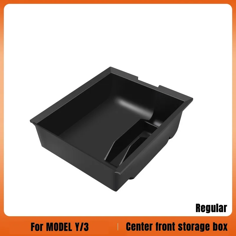 

3pcs Car Armrest Central Control Storage Box Case For Tesla Model 3/Y 2022 2021 Organizer Container Accessories Flocking Cover