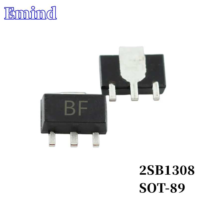 

200/500/1000/2000/3000Pcs 2SB1308 SMD Transistor SOT-89 Footprint BF Silkscreen PNP 20V/5A Bipolar Amplifier Transistor