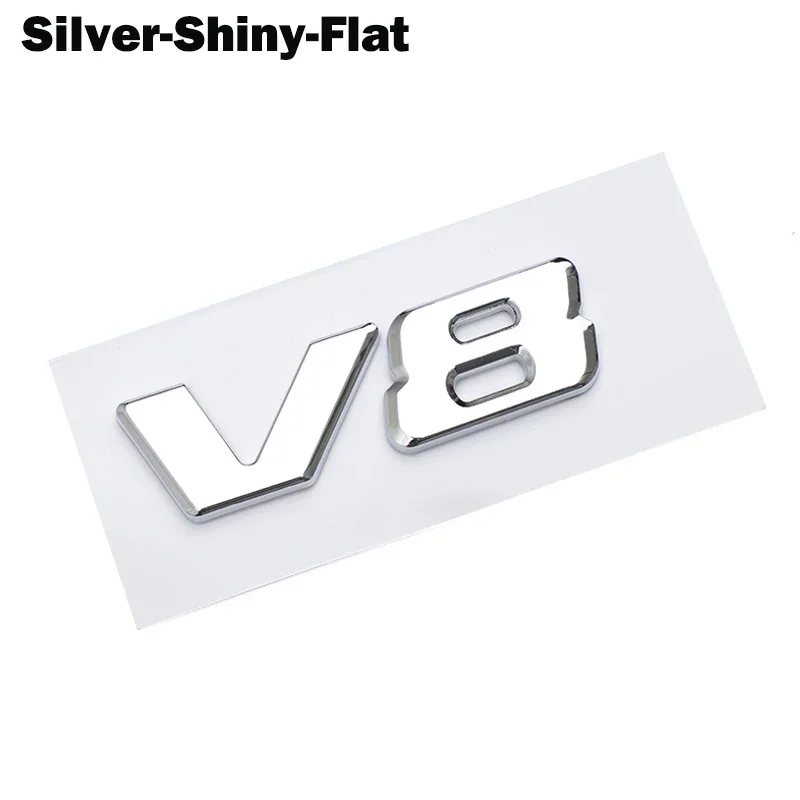 

OTOKIT 3D ABS хромированные буквы на крыло автомобиля наклейка V8 эмблема логотип для Mercedes Maybach S600 W222 S500 W140 CL600 M275 CLS63