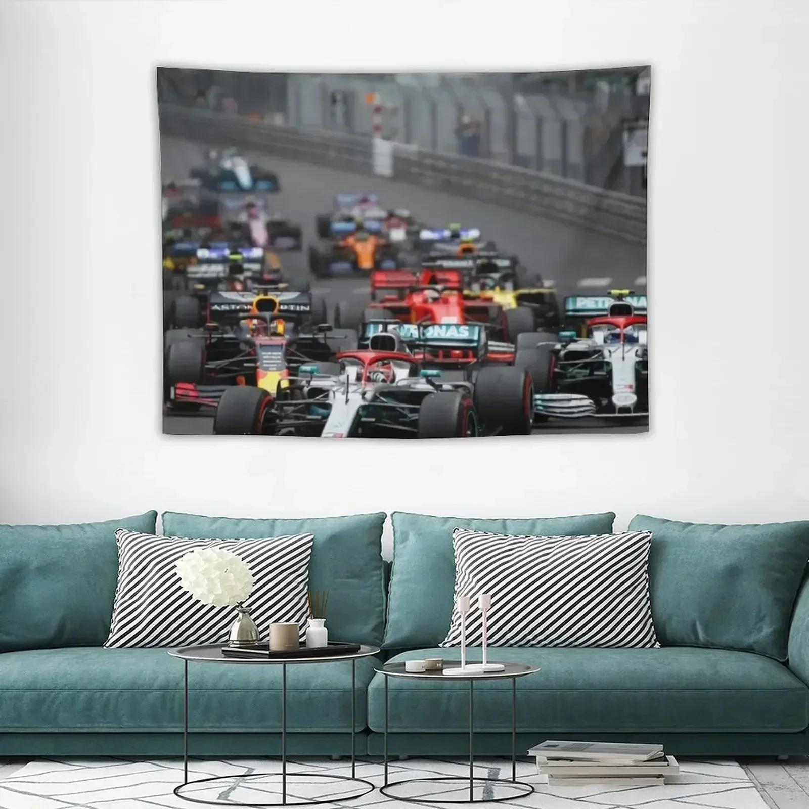 Гобелен F1 Race Start настенные обои домашний декор аниме-декор украшения для комнаты