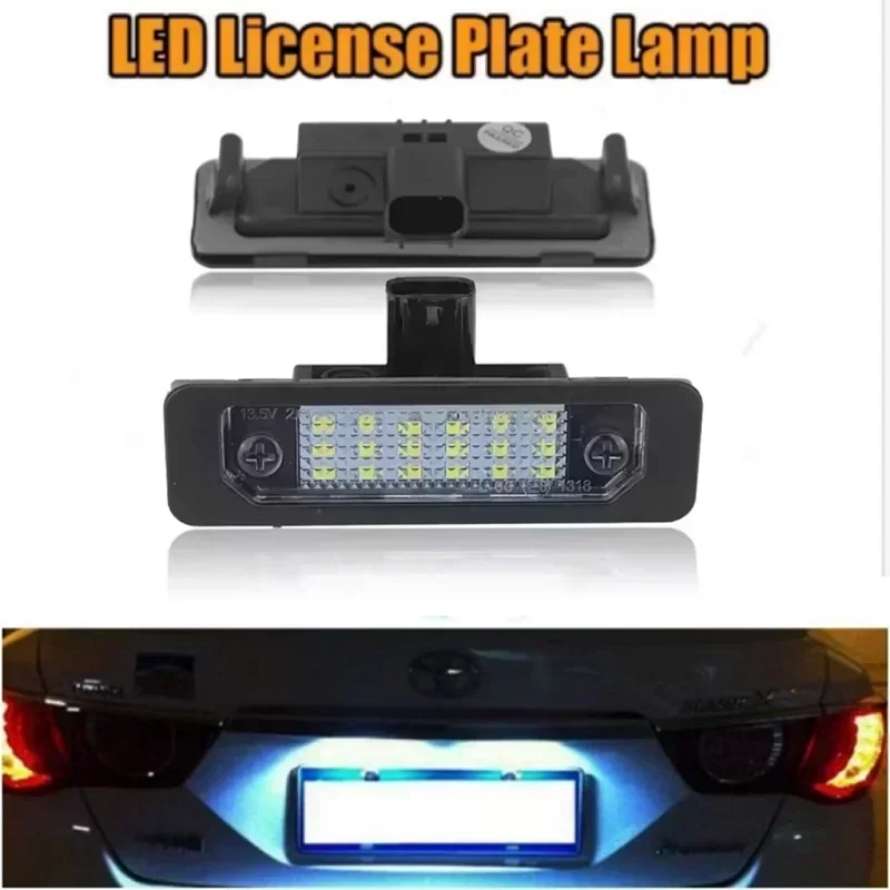 Фото Для Ford Flex, Taurus, Mustang, Edge 2014-2015, Focus, Fusion, Mercury Sable, Edge. Светодиодная лампа подсветки номерного знака Canbus. Автотовары. №2