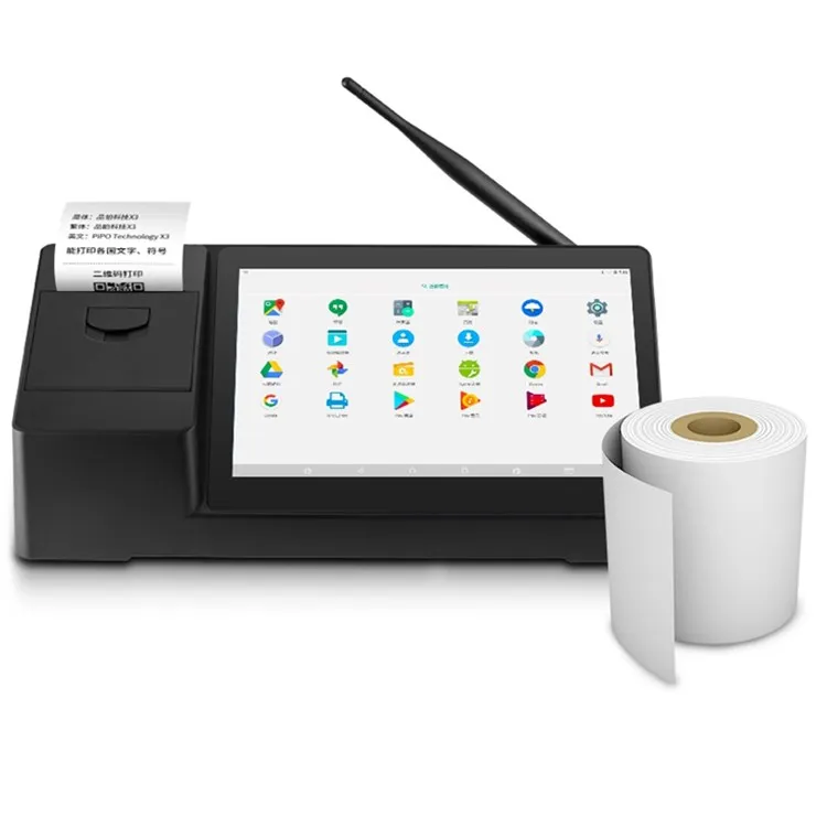 

B2GO PIPO X3 Restaurant Coffee Industrial Android WIFI 2GB 32GB 8.9 Inch 100M LAN RJ45 Port Tablet PC With Thermal Printer