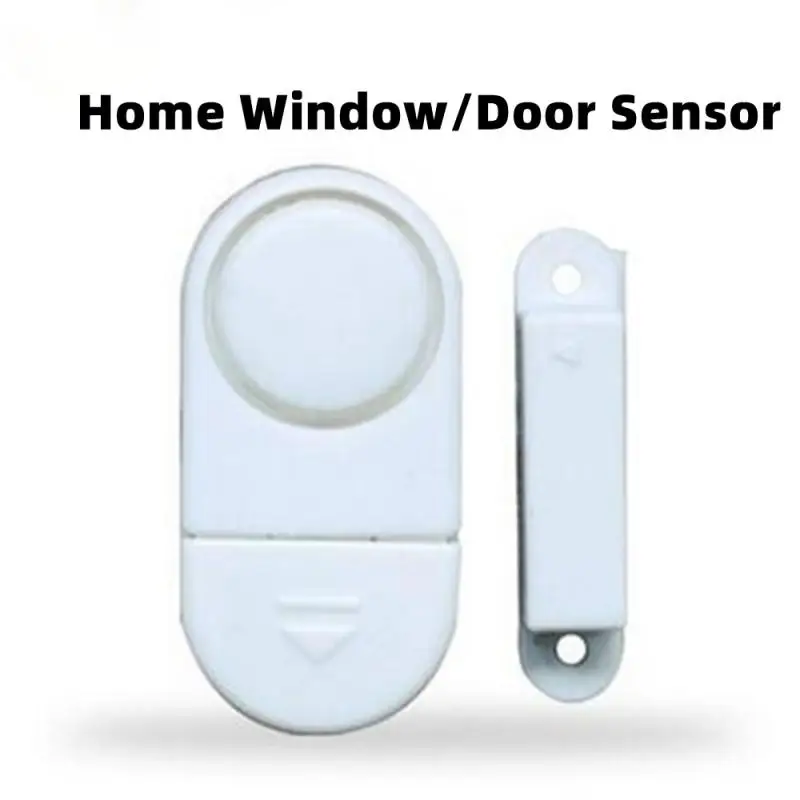 

Aubess Home Window/Door Sensor Wireless Magnetic Entry Alarm System Included Button Cell Home Security System Home Kits Detector