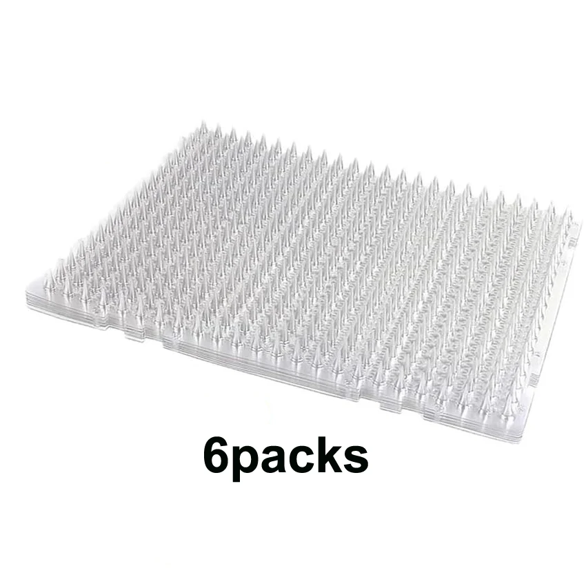 

18/12 упаковок, репеллент для кошек на открытом воздухе/в помещении, коврик для кошек и собак, прозрачный коврик для отпугивания кошек, уличный коврик, коврики для отпугивания домашних животных с шипами