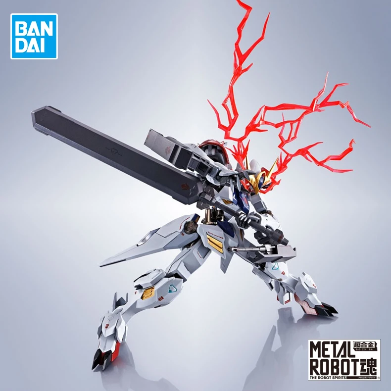 

BANDAI металлический робот, душа, Гандам, барбатос, волк, японская версия, модель из сплава, экшн-игрушка, фигурки, рождественский подарок