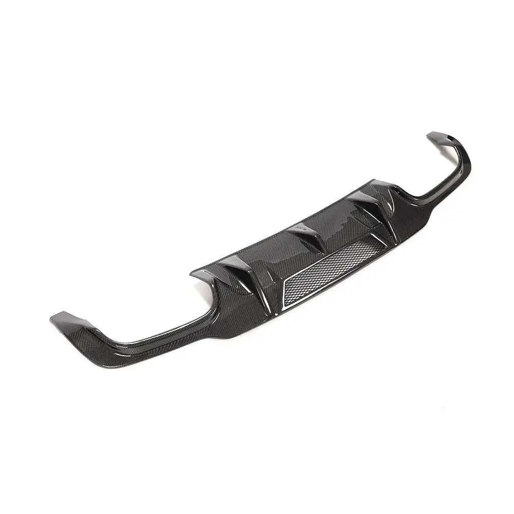 su dyfuzora tylnej wargi z włókna węglowego do Mercedes Benz C Class W204 C63 AMG 2008 2009 2010 2011 osłona zderzaka samochodowego FRP