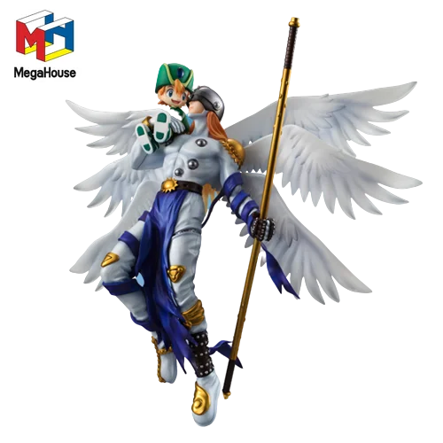 

MegaHouse Digimon Adventure Takaishi Takeru Angemon Action Figure Animation Model Desktop Decorations Collectible Toys Gifts