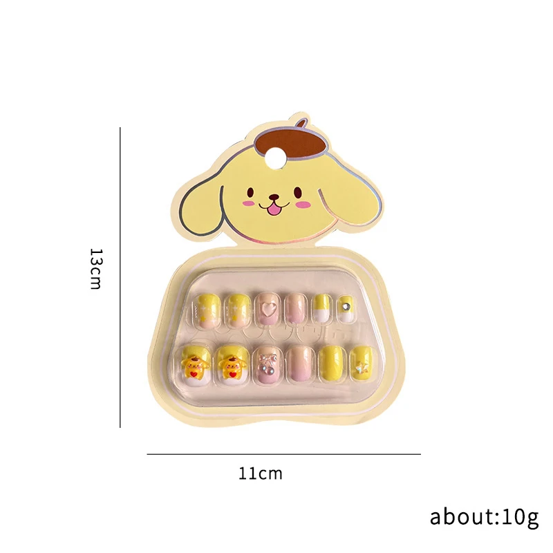 1 Набор детские наклейки для ногтей Sanrio Hello Kitty Cinnamoroll Kuromi