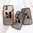 Защитный чехол с надписью для iphone 11, чехол для iphone 12, чехол для iphone 13, 12, 11 Pro Max, 7, 8, 6S Plus, задняя крышка